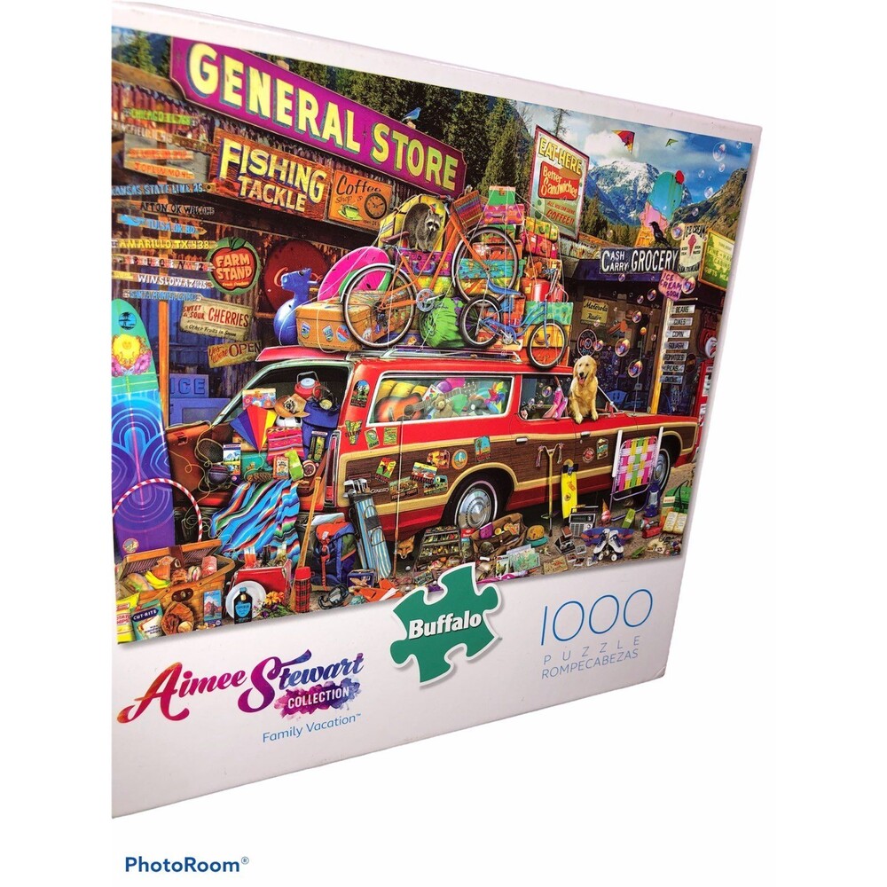 Aimee Stewart Family Vacation 1000 piece puzzle new in box